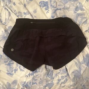 lululemon athletica Black Athletic Shorts